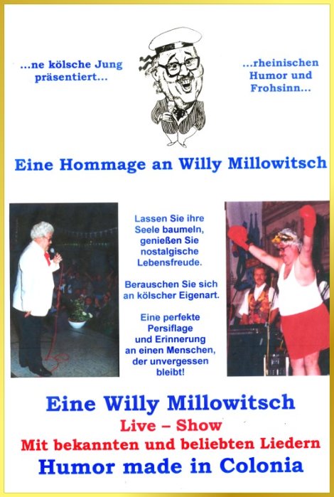Hommage an Willy Millowitsch. Millowitsch Double Show.