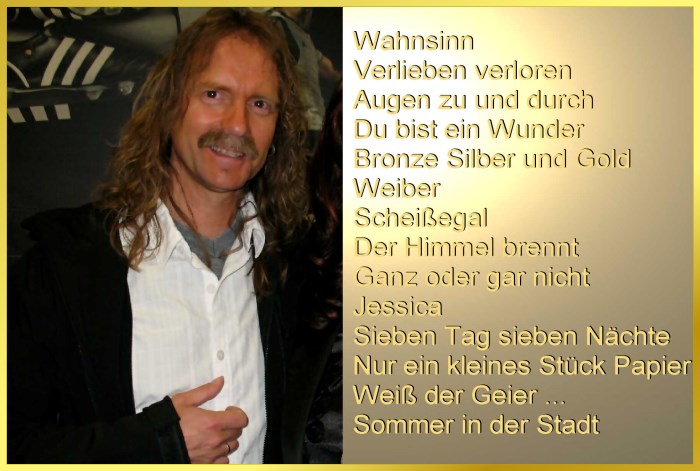 Wolfgang Petry Double mit Songliste.